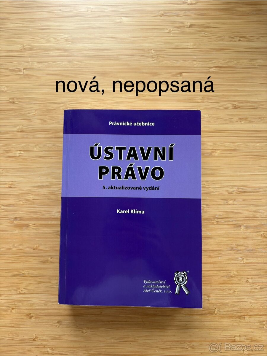 Právnické učebnice - NOVÉ - 6