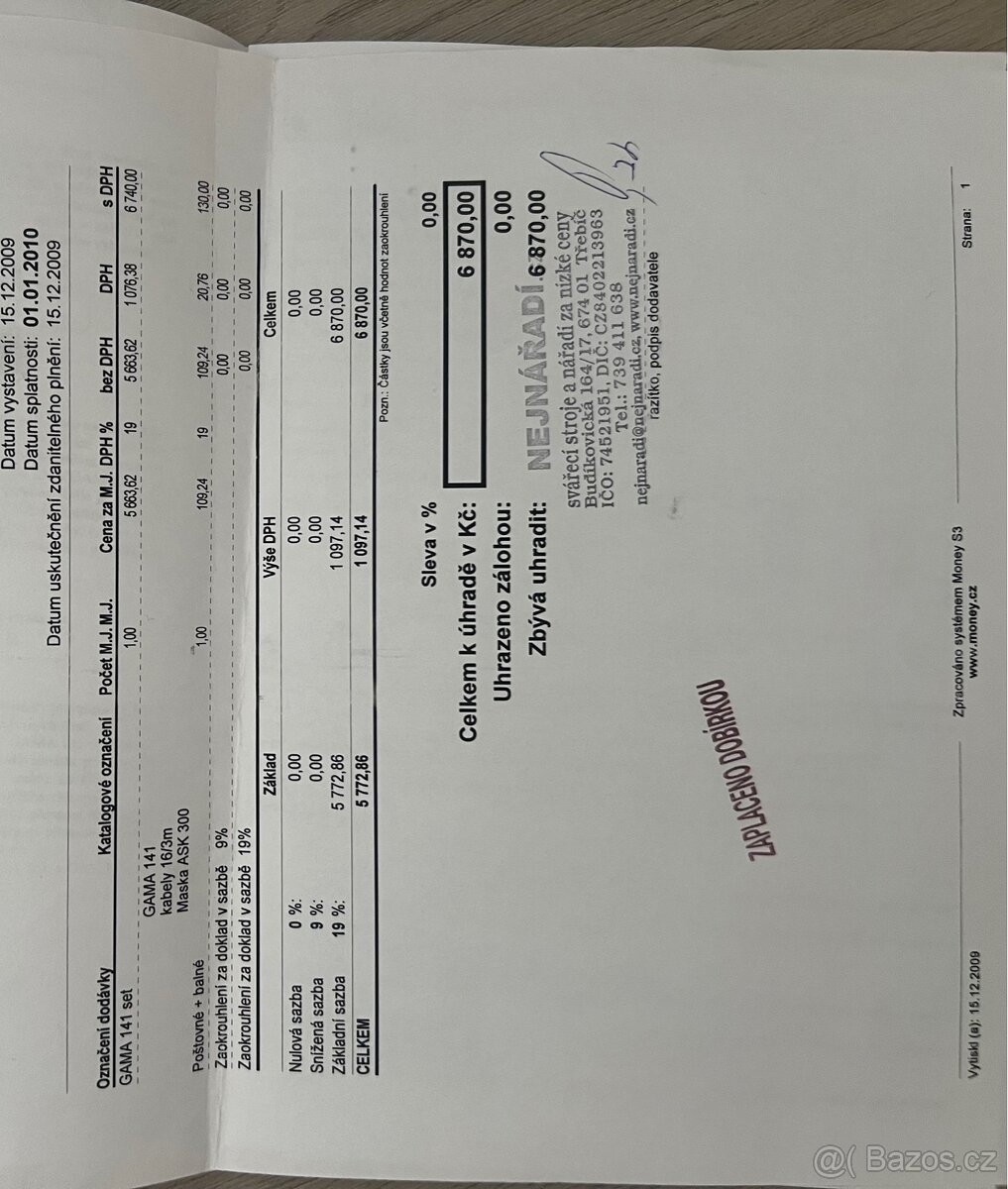 Svářecí set GAMA - 6