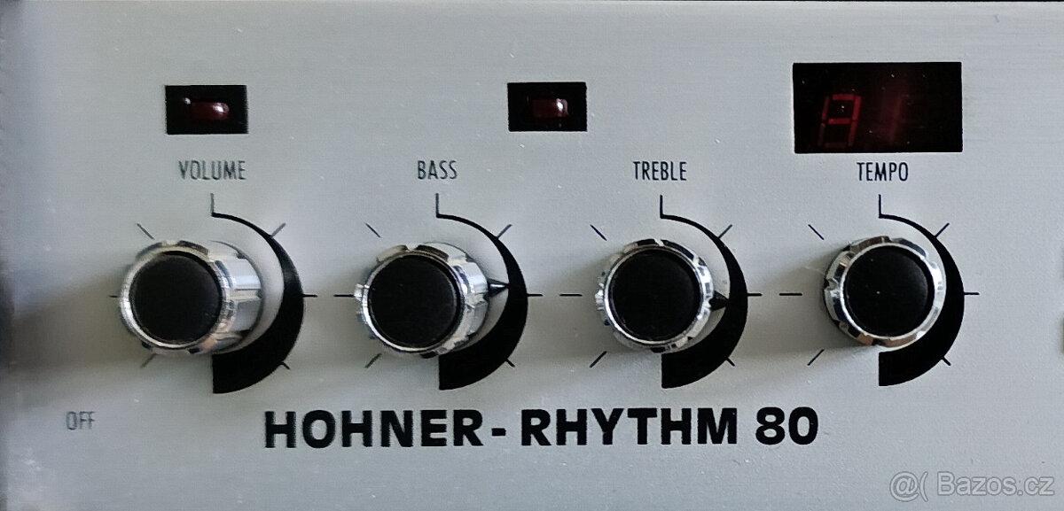 PREDÁM VZÁCNY VINTAGE BICÍ AUTOMAT HOHNER RHYTM 80 1977 - 6