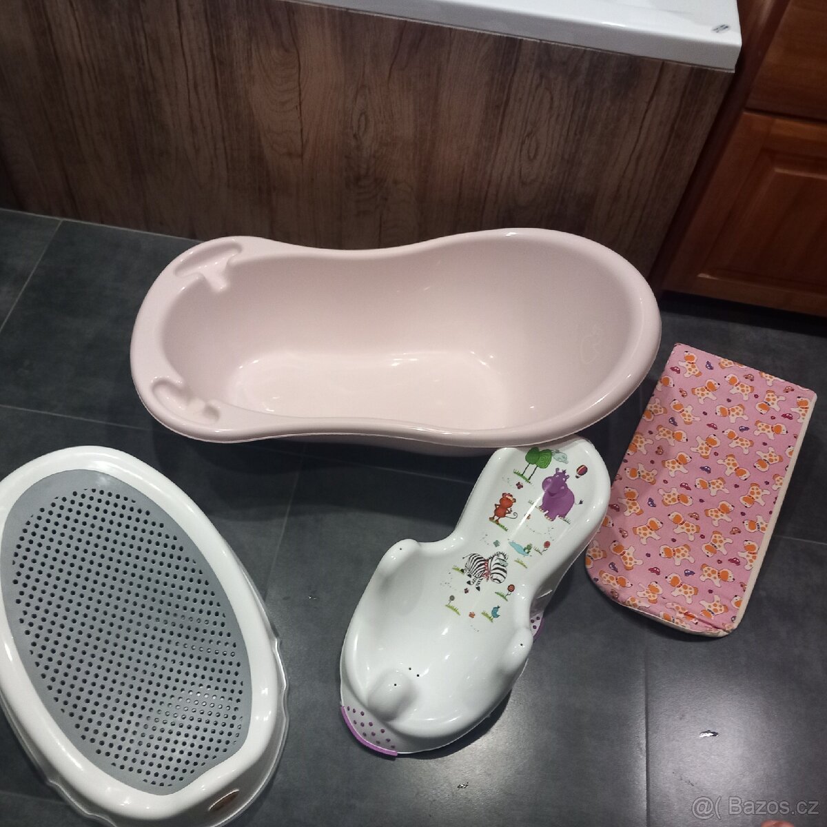 Set vybava koupani miminka vanicka lehatka - 6
