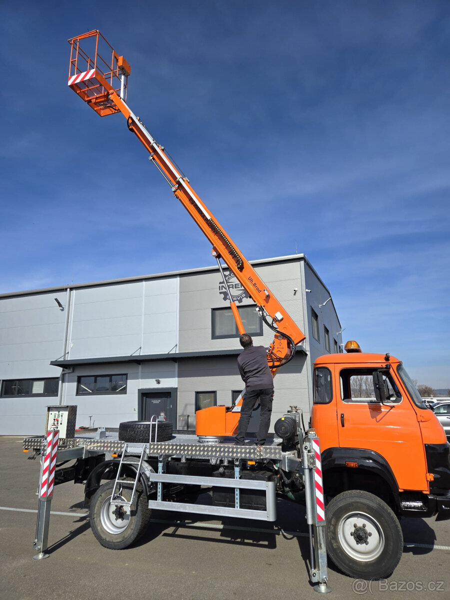 Pracovní plošina Inreka IPT16-1 na podvozku Avia 4x4 po celk - 6