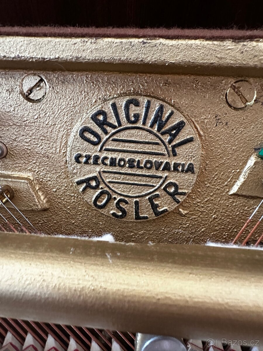 Piano Rösler – výborný stav - 6