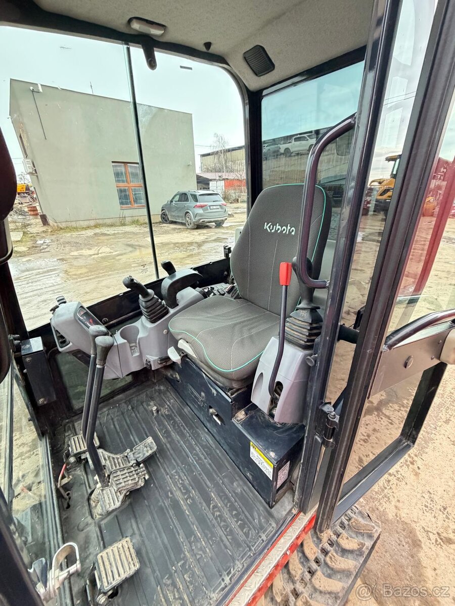 Pásový bagr KUBOTA KX019-4 SF, konečná cena, doprava zdarma - 6