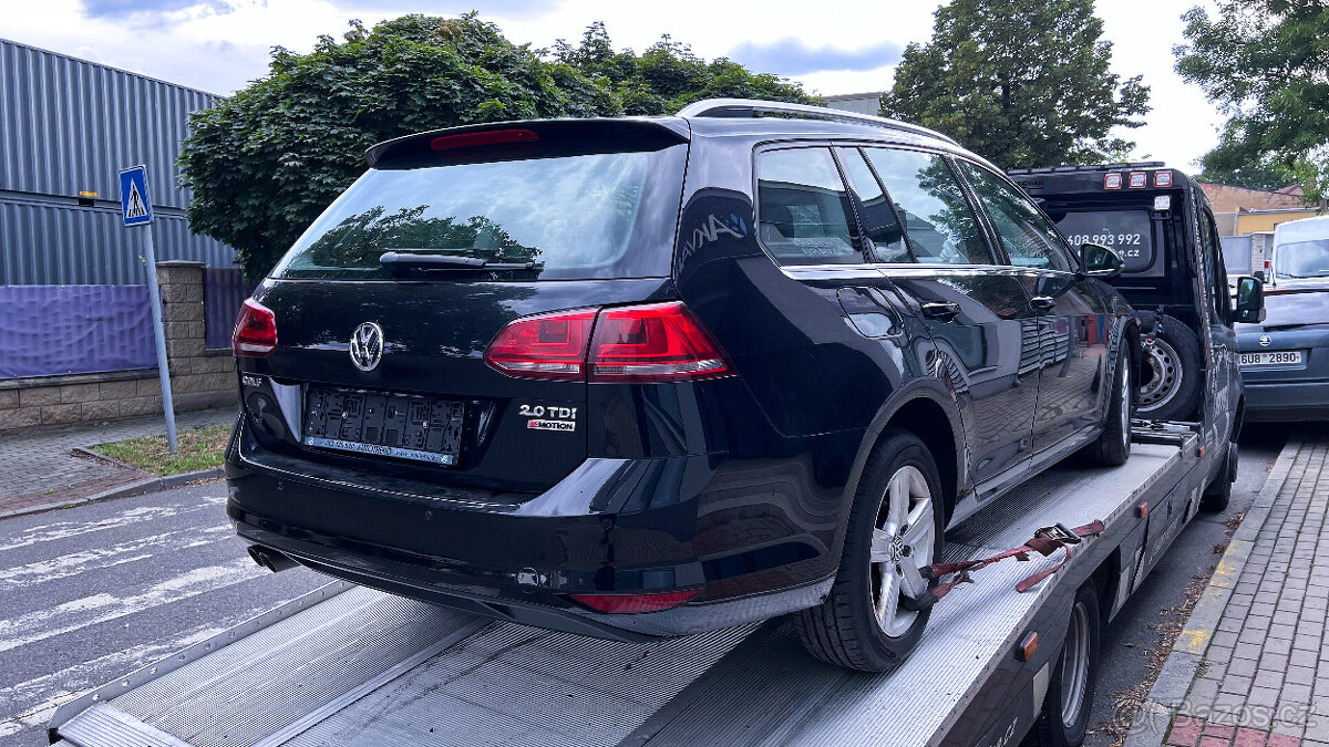 Vůz na náhradní díly VW Golf 7 kombi 2016 CRLB PGS LC9X - 6