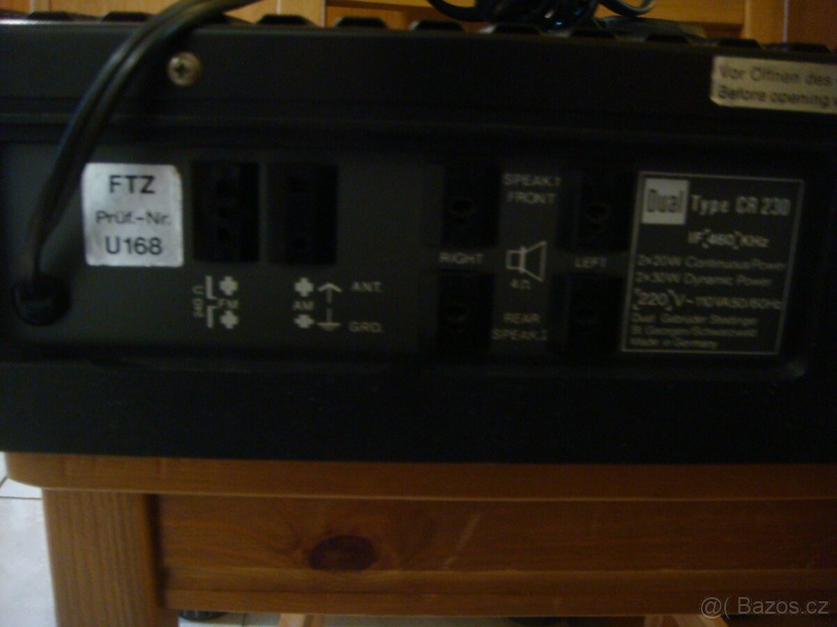 DUAL CR 230 HiFi Stereo Receiver - 6