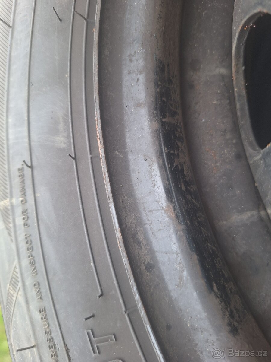 zimní kola 4,5J 14 et 35 originál, rozteč 4x100, 165/65R14 - 6