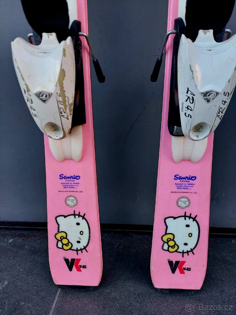 Dívčí lyže HEAD HELLO KITTY, 120 cm + lyžáky - 6