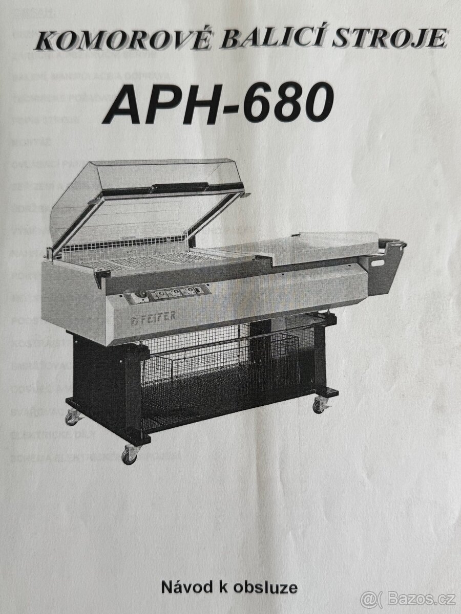 Balící stroj APH 680 - 6