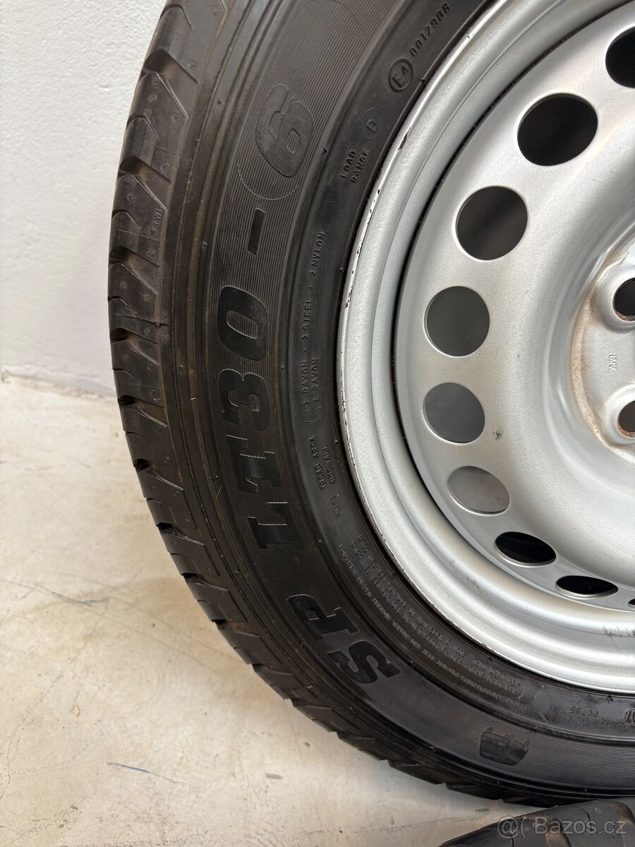 Disky sada Vw T5 T5.1 Dunlop SP LT30-6 215/65/16 8mm - 6