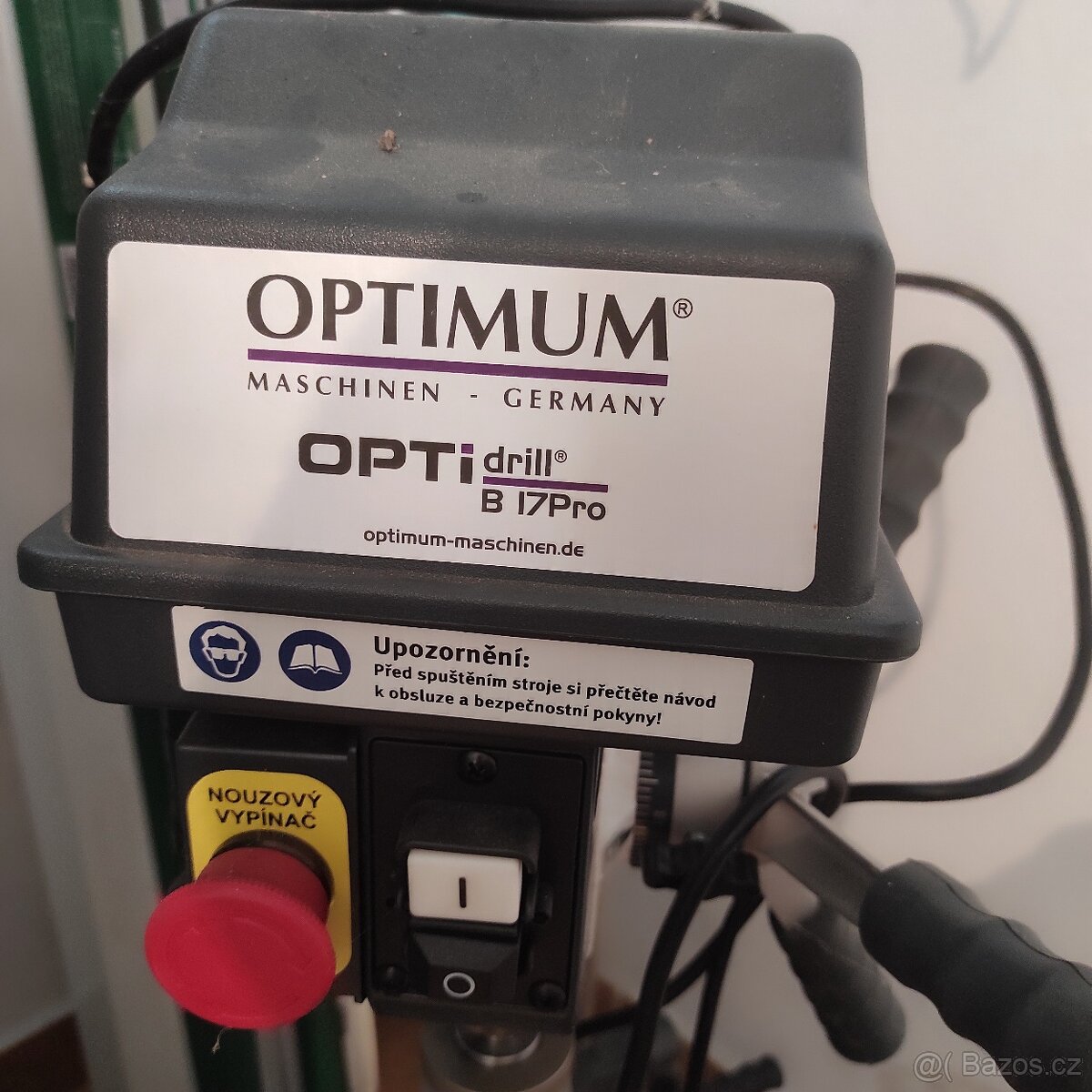 NOVÁ Stolní vrtačka Optimum maschinen OPTIdrill B 17PRO - 6