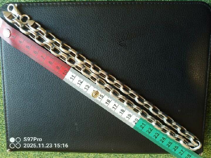 stříbrný přívěsek s řetízkem zlí klaun - 6