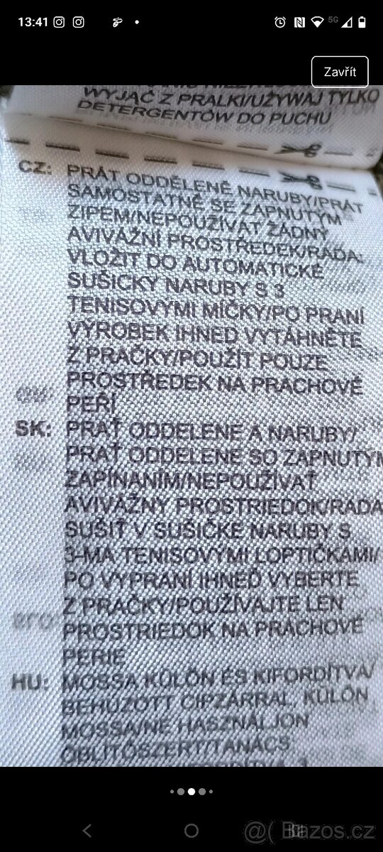 Zimní dámská bunda Adidas vel.L - 6