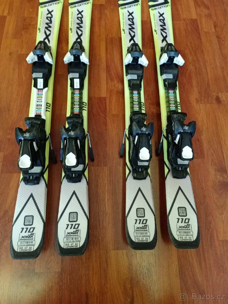 Dětské carvingové lyže Salomon X Max Je 110 cm - 6