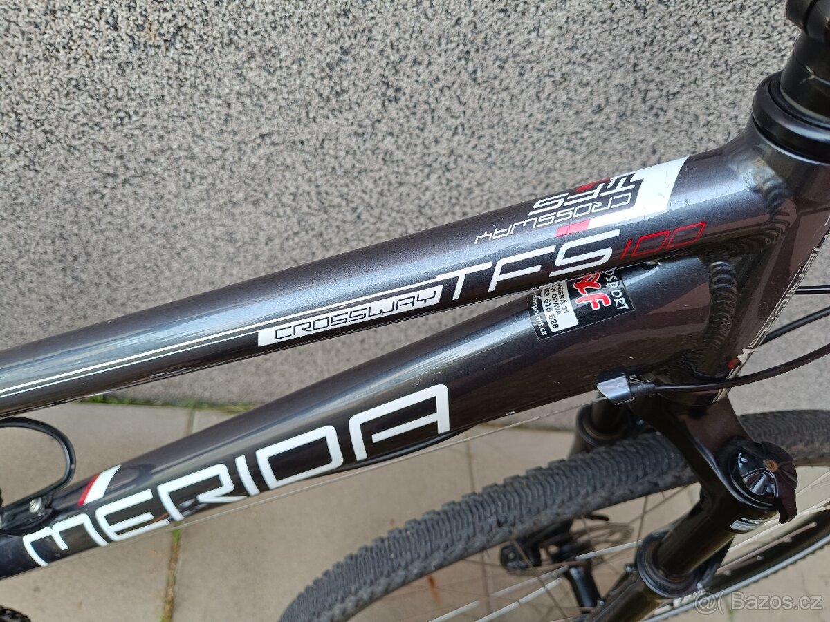Krosové kolo Merida Crossway TFS dark 28 jako nové - 6
