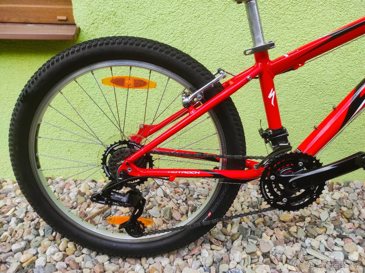 Značkové dětské kolo SPECIALIZED 24" (červená) - 6