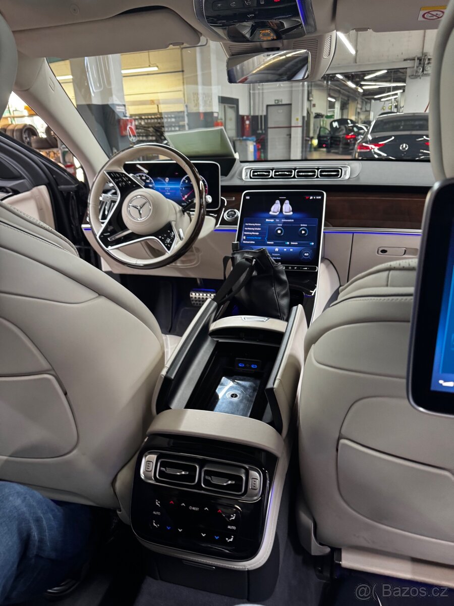 Mercedes S 450d long, 4 matic, natáčecí zadní náprava - 6