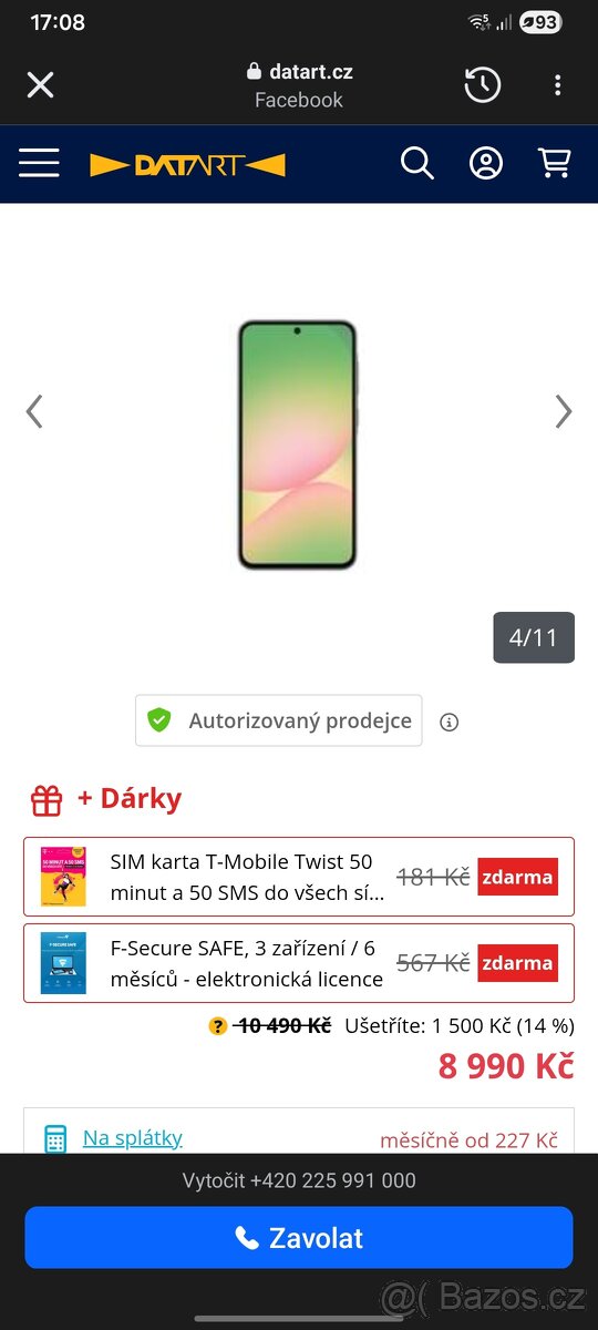 Samsung galaxy A56 5G 128GB - 6