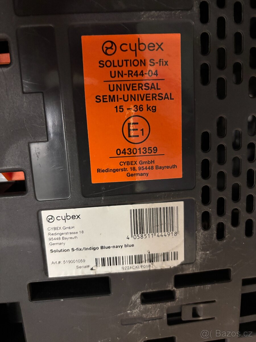 autosedačka cybex s-fix - 6