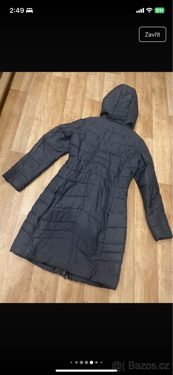 Dlouhý kabát Cropp,velikost S/M - 6