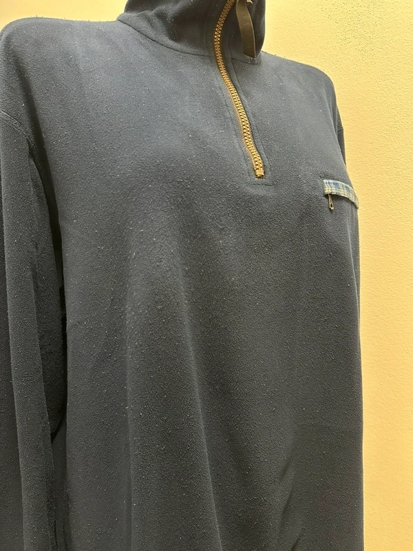 Modrá pánská mikina - 6