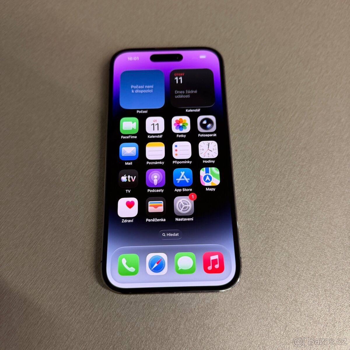 iPhone 14 Pro 256GB fialový, jako nový bez škrábance - 6