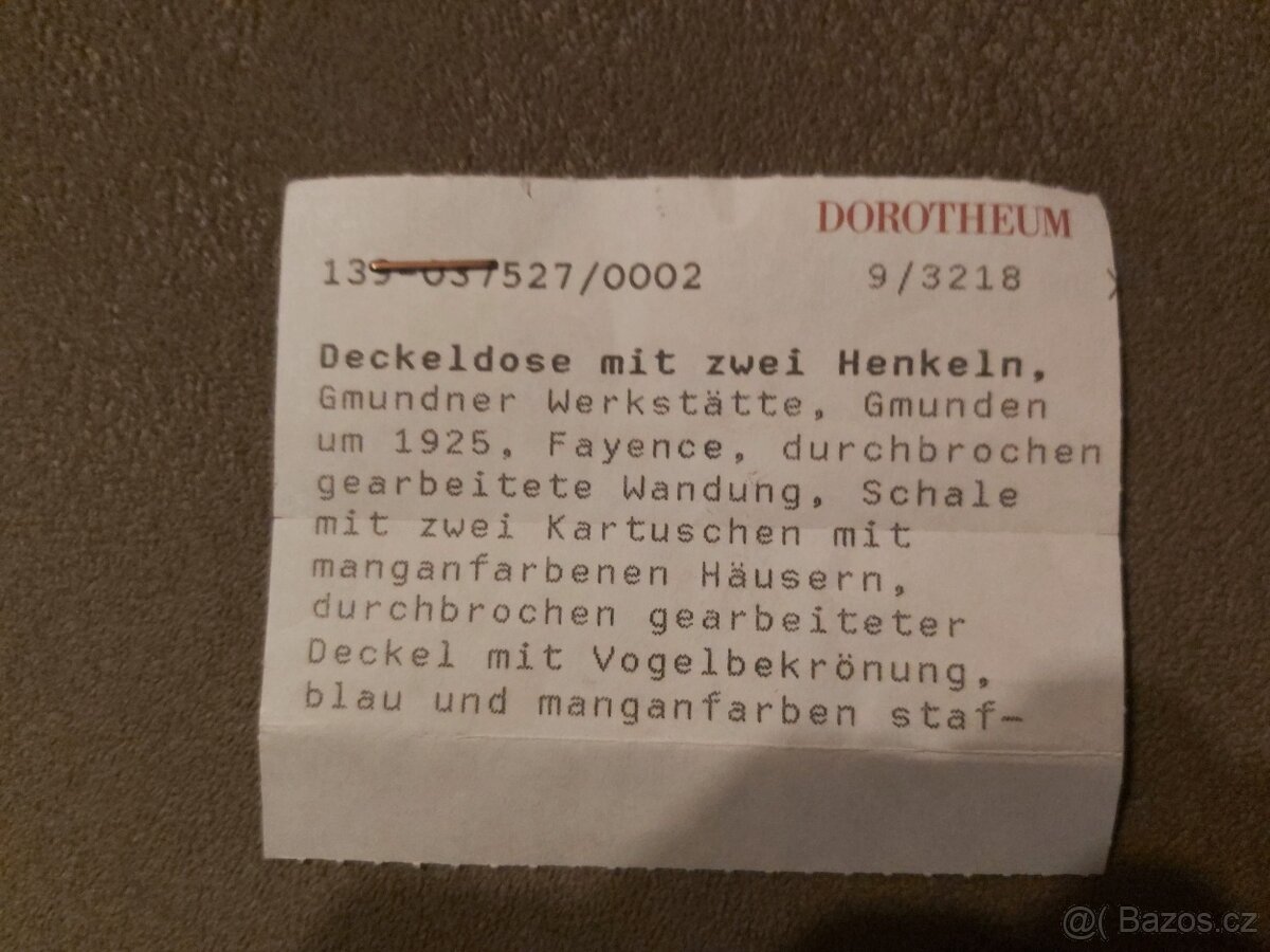 Keramická dóza Gmunder Werkstätte - 6