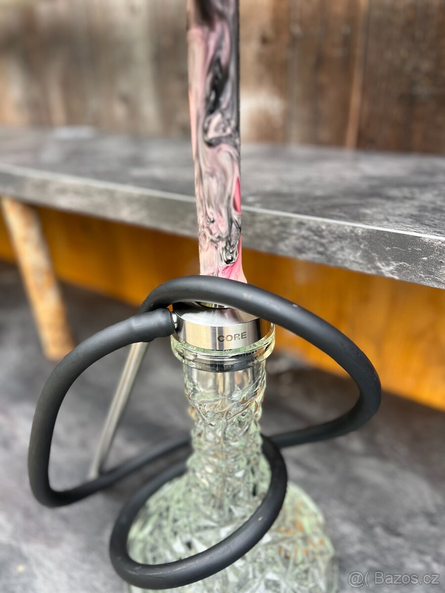 First Hookah, Core Premium Black/Purple - 6