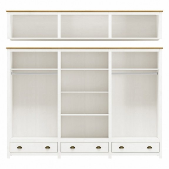 Dřevěná skříň 12dveřová TOPAZIO - 6