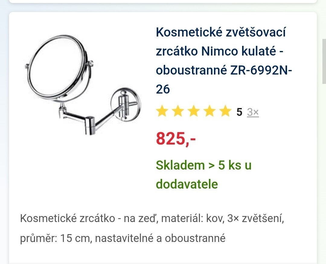 Kosmetické zrcátko - 6