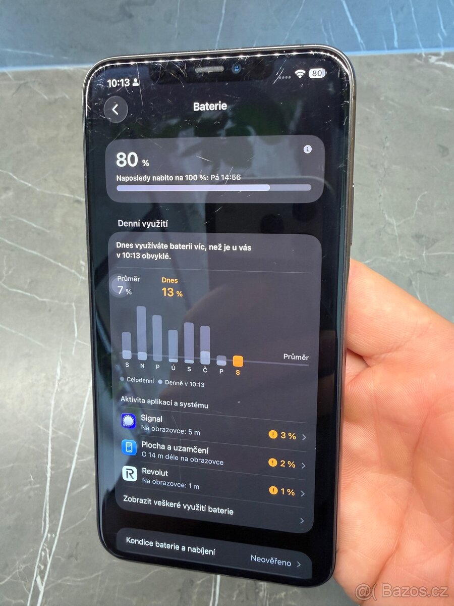 Prodám iPhone 11 Pro Max 256 GB (nová baterie) - 6