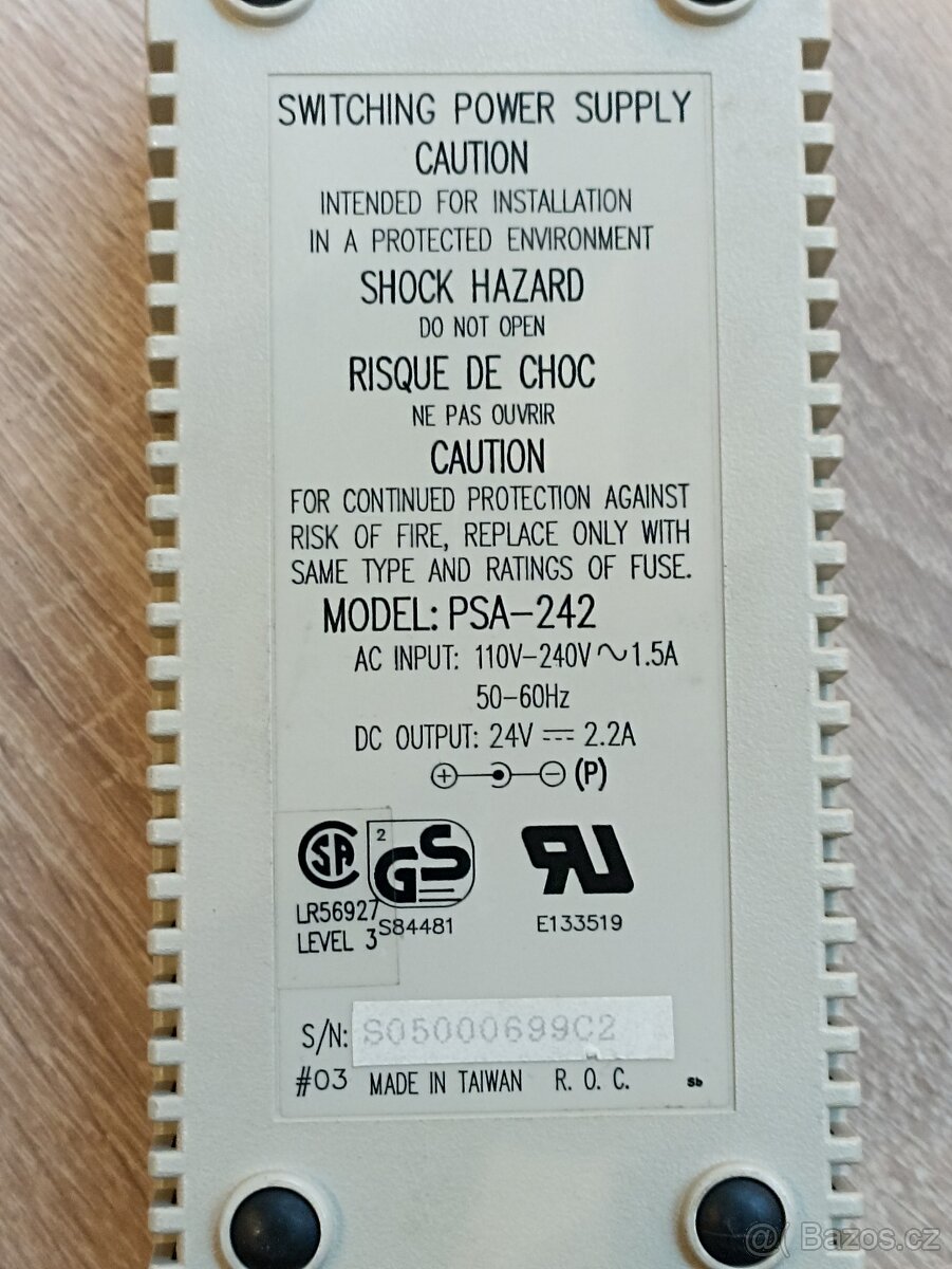 Originální napájecí adaptér Phihong PSA-242 (24V / 2.2A) - 6