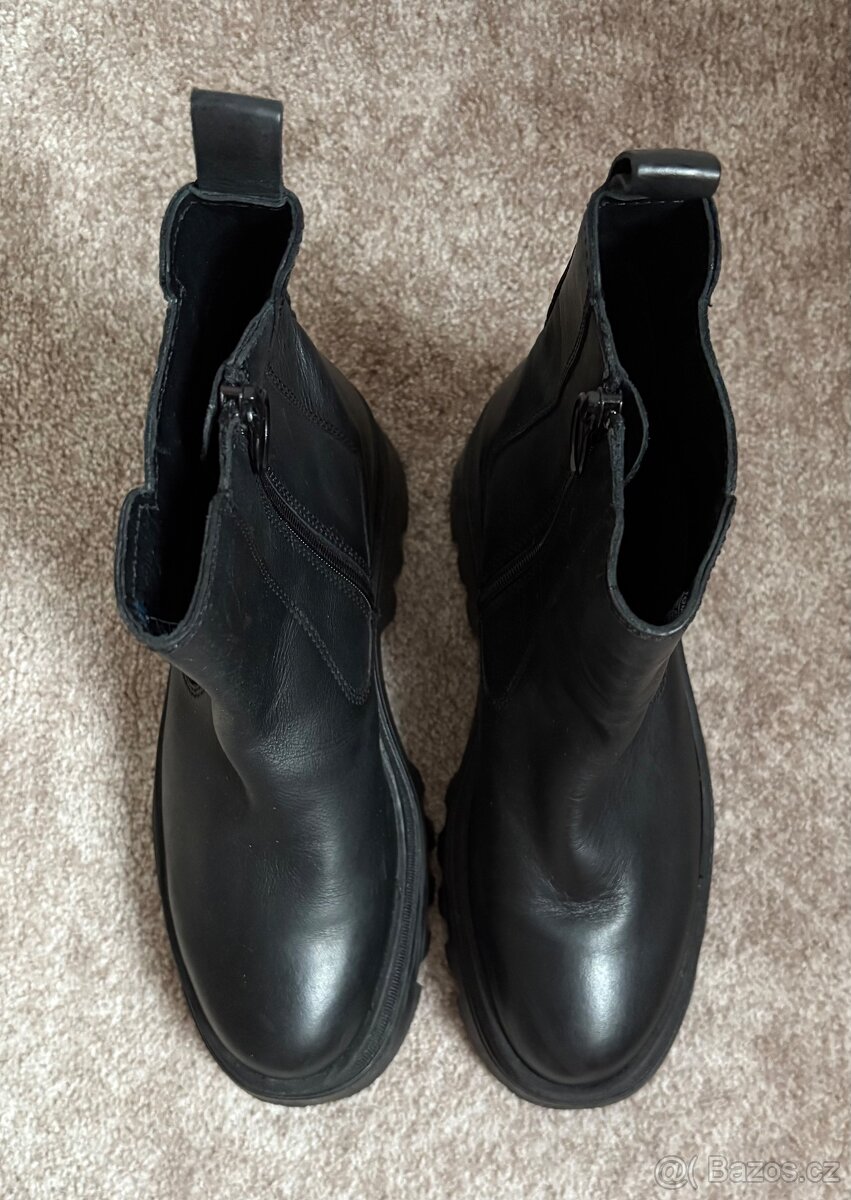 Kotnikove Chelsea Boots zn.Tommy Hilfiger - vel.39 - 6