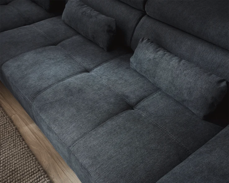 Rohová rozkládací sedací souprava DENIA-Nová - 6