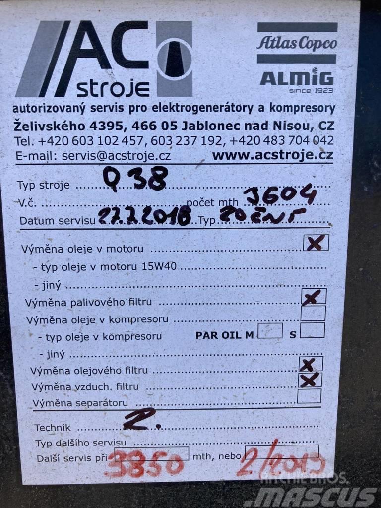 Elektrocentrála ATLAS COPCO QAS3 + Míchací stanice MA 05 - 6