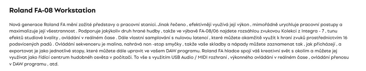 Roland Fa-8 s pevným kufrem - 6