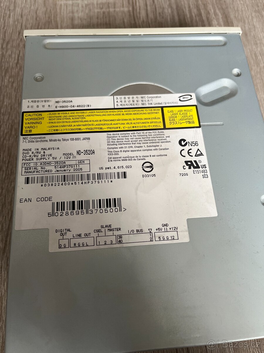 DVD R/RW, CD R/RW mechaniky - 6