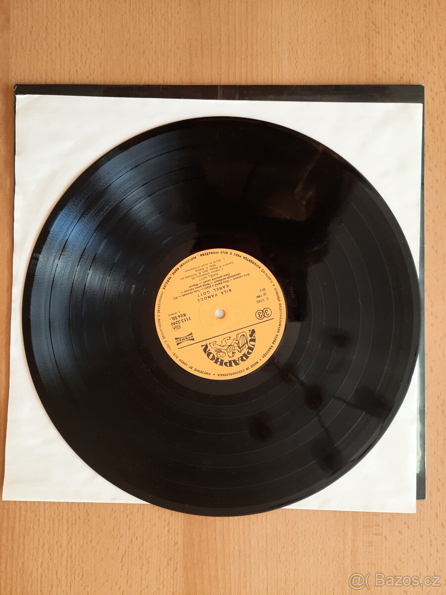 Bílé vánoce / LP Karel Gott vyd.1982 - 6