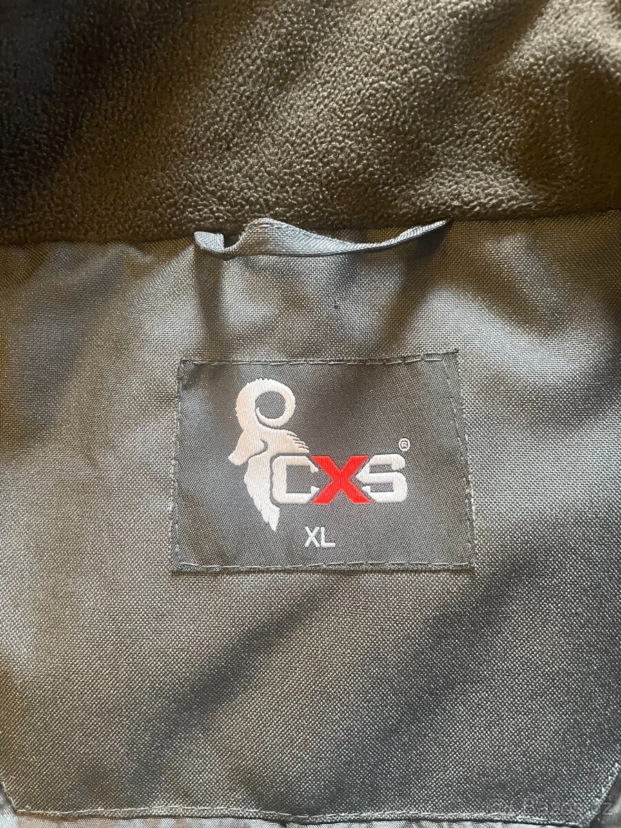 Bunda CXS Irvine zimní pánská, šedo-černá - 6