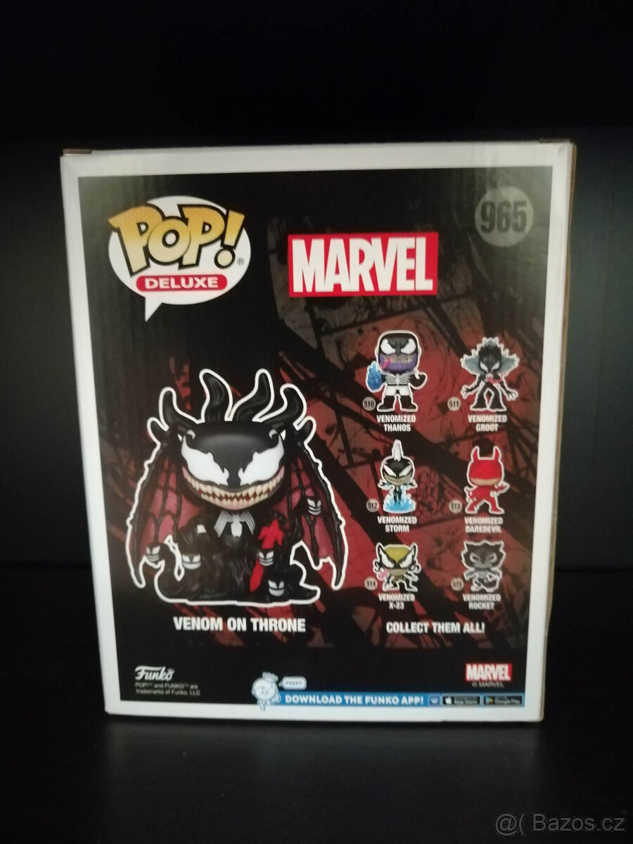 Venom On throne č. 965 Funko pop - 6