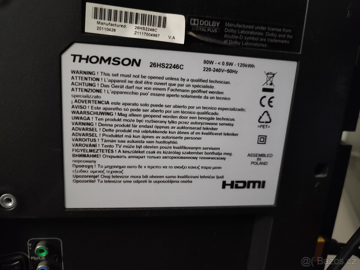 LCD Televizor Thomson 26HS2246C - 6