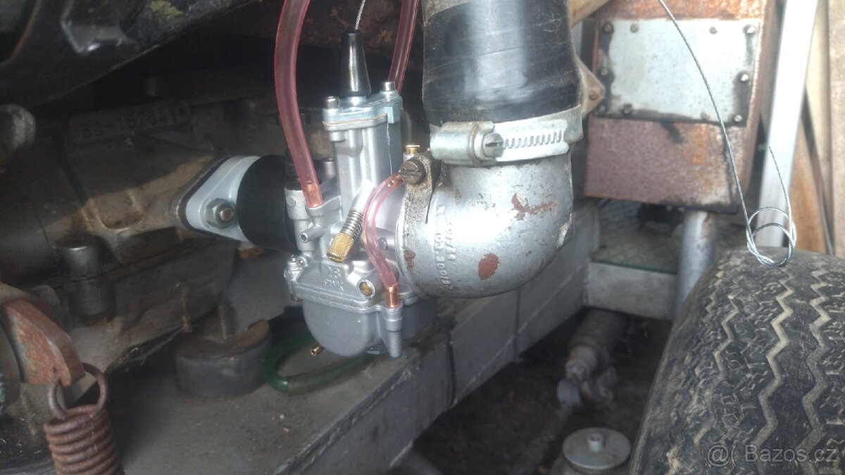 Malotraktor domácí výroby - 6