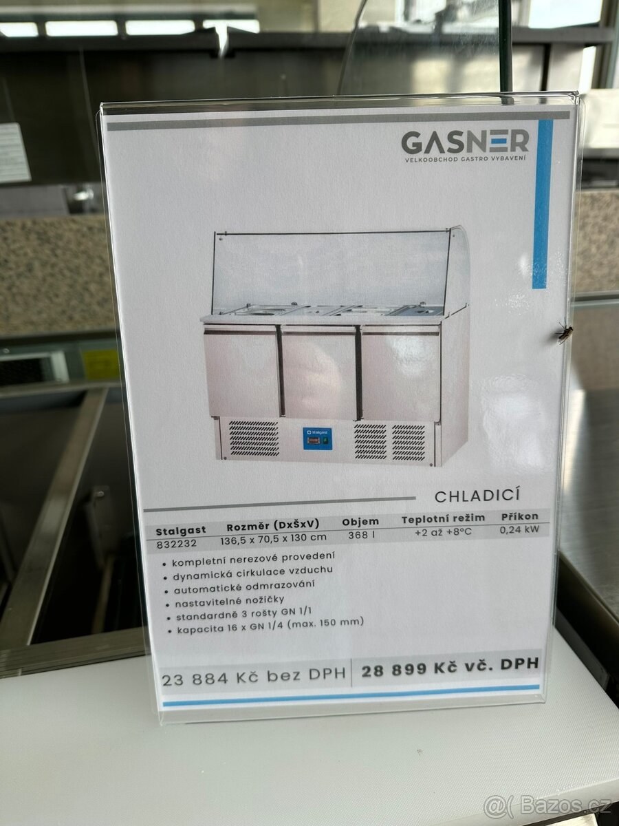 Nerezový chladicí stůl - 6