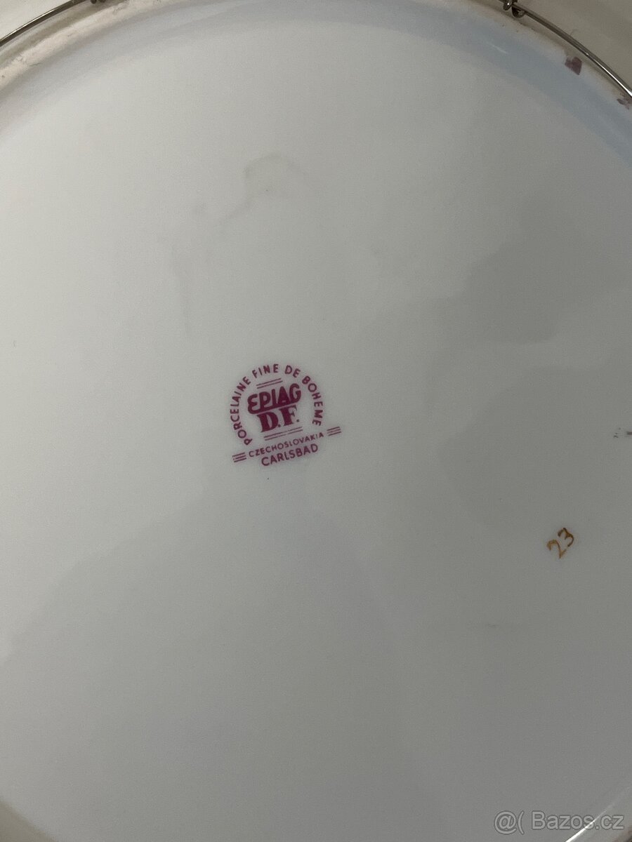 Talíře na zeď porcelán - 6