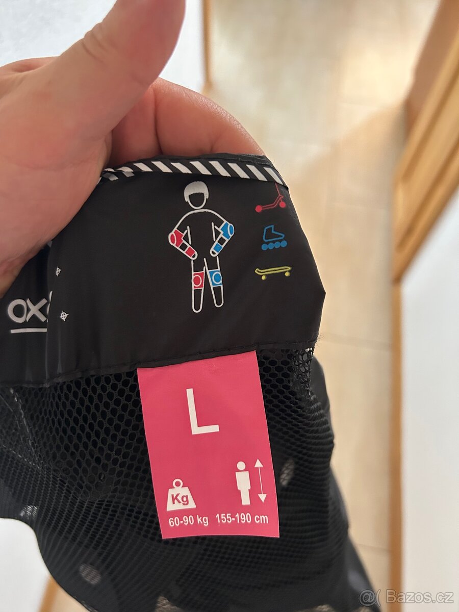 Helma + chrániče OXELO (velikost L) - 6