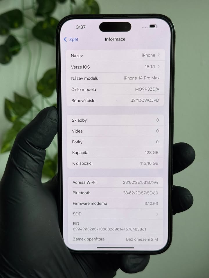 iPhone 14 Pro Max 128GB černý - 6