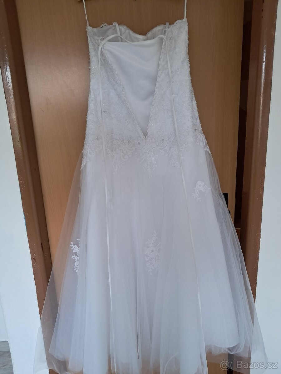 Svatební šaty vel. 40 - 6