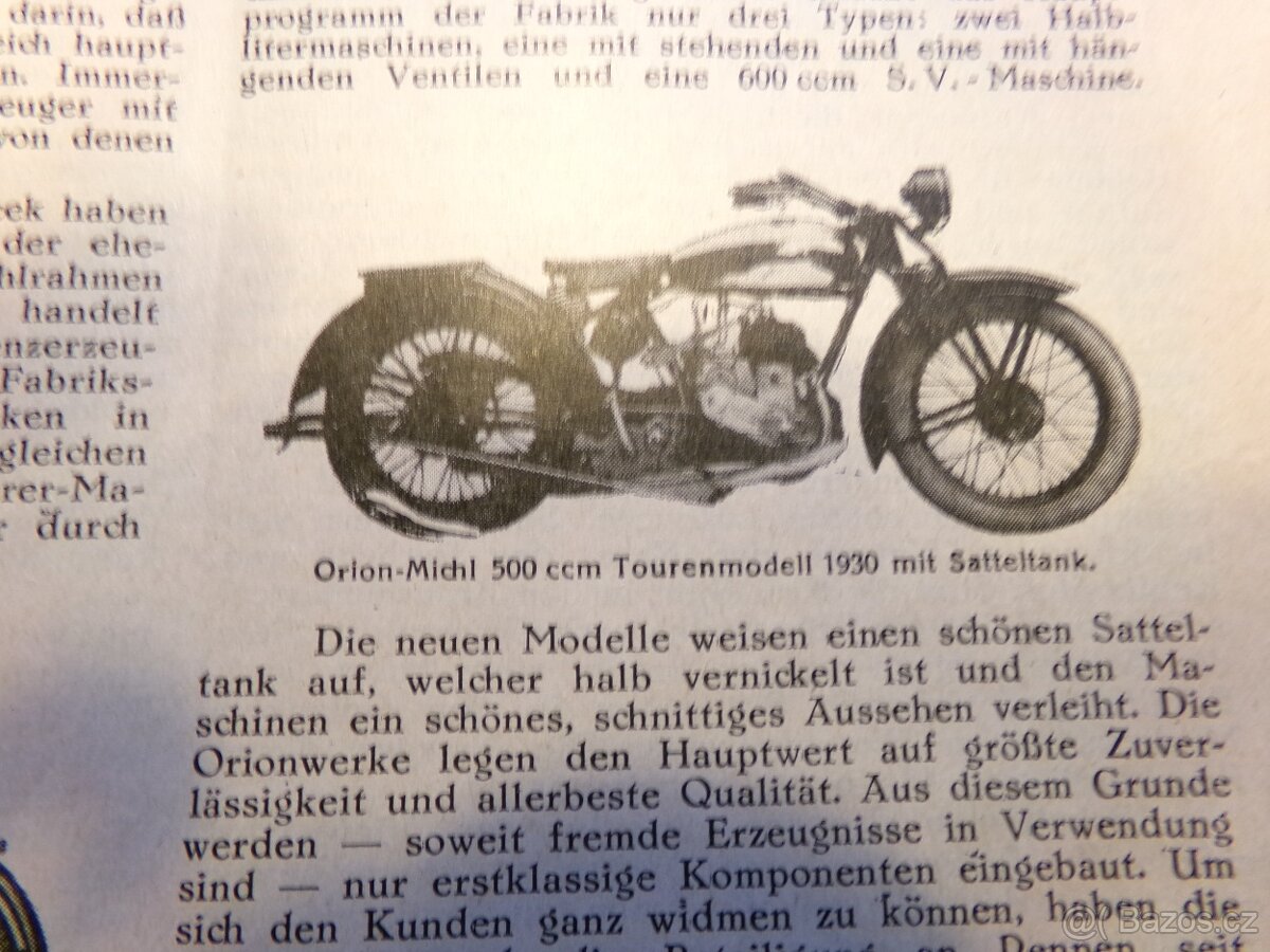 Das Motorrad 1929 origo-původní motočasopis - 6