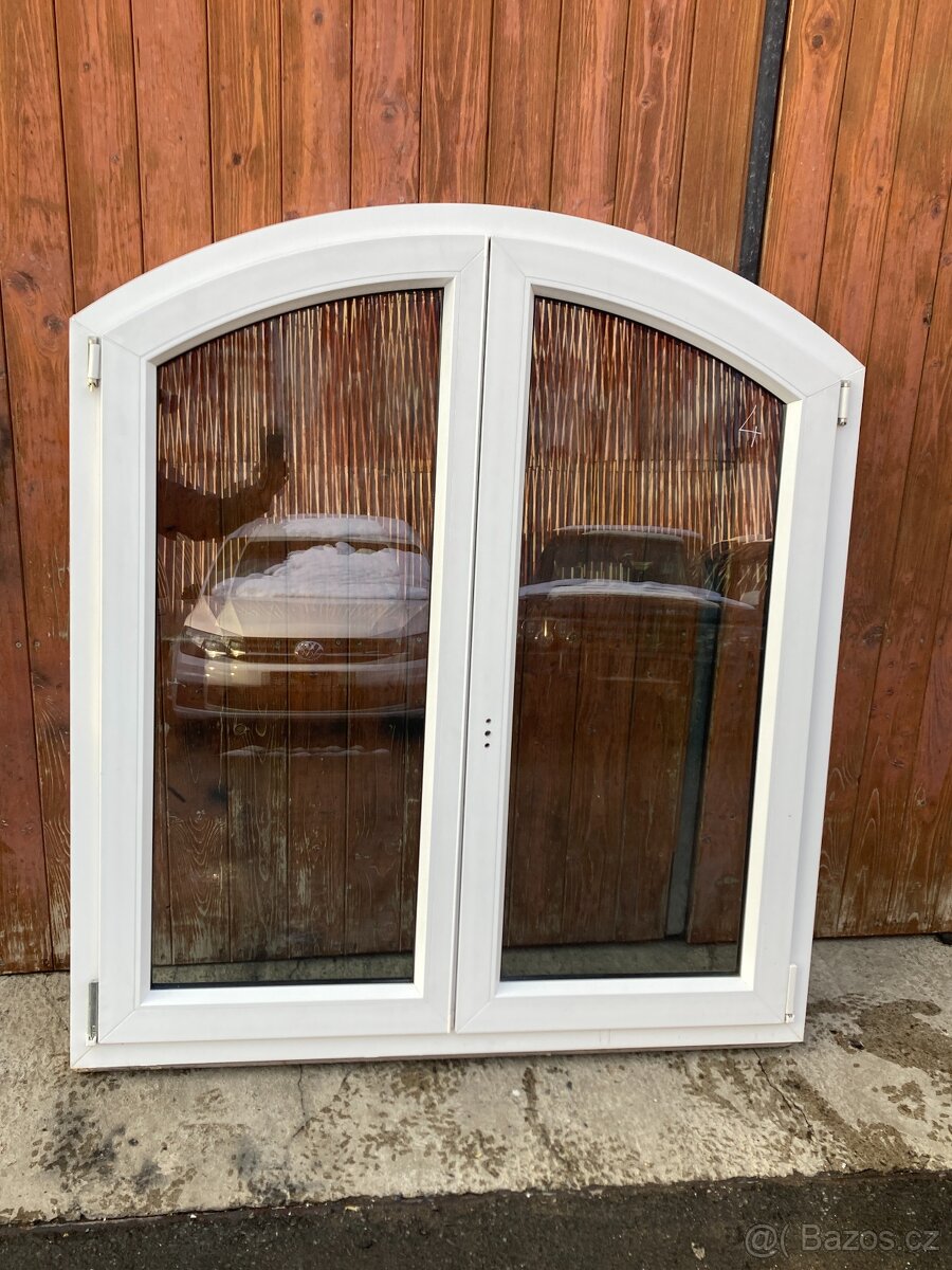 Plastová okna bílá, bílá různé rozměry, perfektní stav - 6