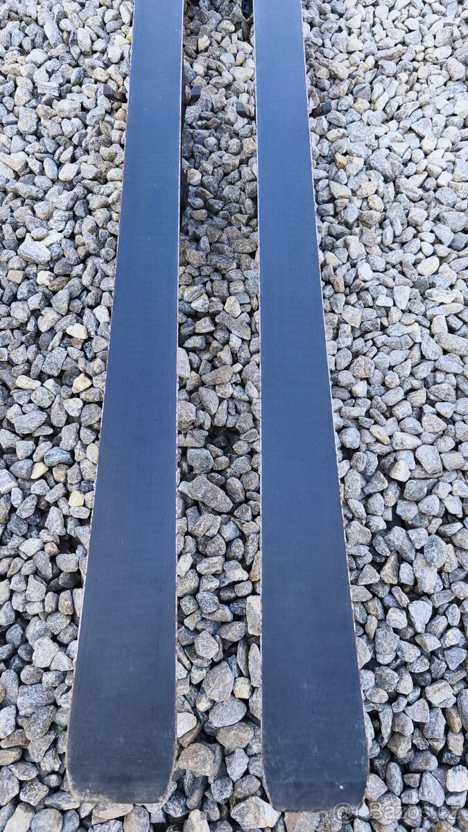 Sjezdové lyže Olin 195cm + vázání Salomon s podložkami - 6