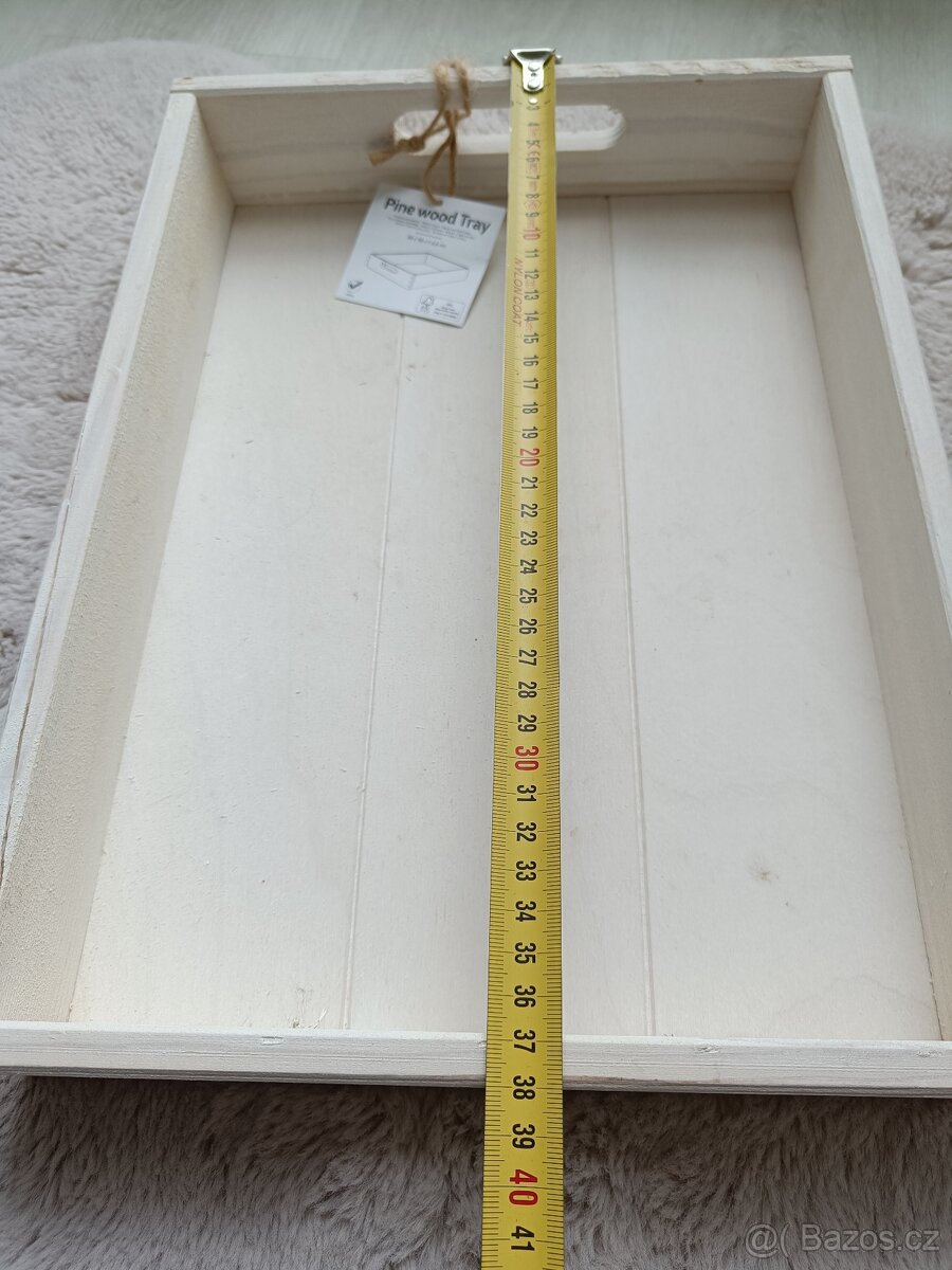 Dřevěný podnos - nový s visačkou - 6
